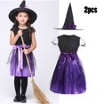 thumbnail image 3 of Disfraz de Caperucita Roja de Halloween para niña con capa, vestido de princesa, traje de cuento de hadas para actuación de Navidad para niños, 3 of 5