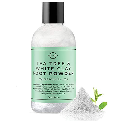 O Naturals Tea Tree Oil Kaolin Clay Foot Powder Natural Deodorant For Men Women Anti O Naturals Tea Tree Oil Kaolin Clay Foot Powder Natural Deodorant For Men Women Anti