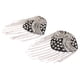 thumbnail image 5 of 1 par de remaches góticos Stud SpikeTassel Charretera Hombro Broche Borla, 5 of 8