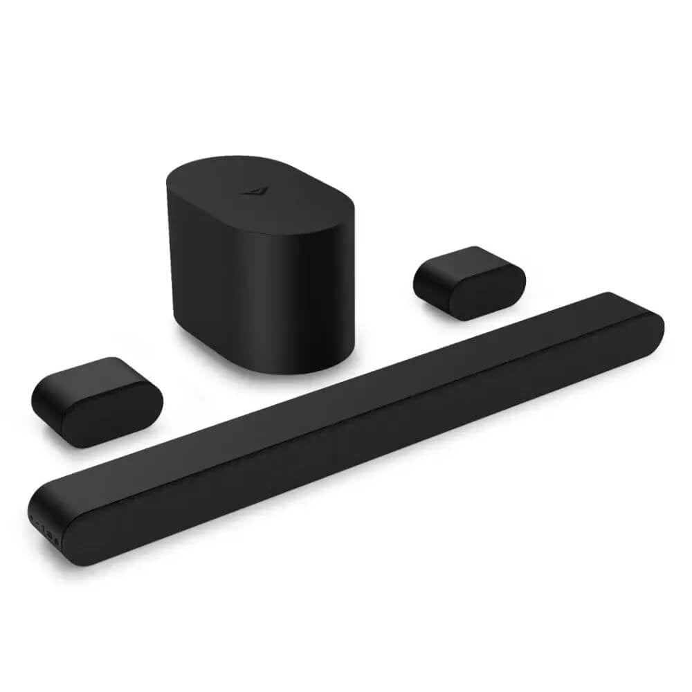 Open Box VIZIO SV510M-0806 5.1 Soundbar, Wireless Subwoofer, Surround Sound w/ Dolby Atmos and DTS:X - Black