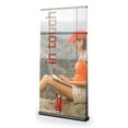 thumbnail image 3 of Testrite Visual Products RY4-B Mercury Retractable Banner Stands 24 in. - 2 Sided Mercury Stand- Silver, 3 of 3