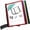 Assorted, variant on Tarifold Desktop Document Display Stand & Reference Organizer, 10 Double-Sided Polypropylene Pockets, 20 Sheet Capacity, Easy-Load Design, Letter Size, Made in Denmark, Black