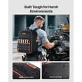 thumbnail image 3 of VEVOR Tool Backpack 49 Pockets Tear-resistant Jobsite Backpack for Electrician, 3 of 9