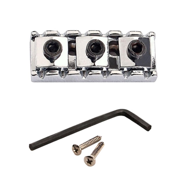 Juego de Cuerdas para Guitarra Eléctrica Sunnimix con Tuerca de Bloqueo 42mm Cromo
