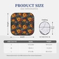 thumbnail image 3 of Gukieu Sunflowers Print Car Windshield Sun Visor, Foldable Anti-UV Car Sun Visor Suitable for Vans, Trucks Car Accessories-Large, 3 of 6