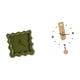 thumbnail image 4 of Reloj De Pared Silencioso Con Números Romanos Cuadrados, Adorno Para Baño, Casa De Campo, Cocina, Estudio, Sala De Estar, Aula, Decoración Colgante Precisa., 4 of 6