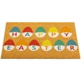 thumbnail image 3 of Northlight Natural Coir Happy Easter Egg Outdoor Doormat 18" x 30", 3 of 5