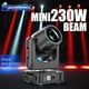 thumbnail image 2 of MINI 230W 7R Beam Luces de cabeza móvil Foco de iluminación de escenario Bombilla Equipo profesional Bodas Para DJ Discoteca Discoteca Teatro, 2 of 5