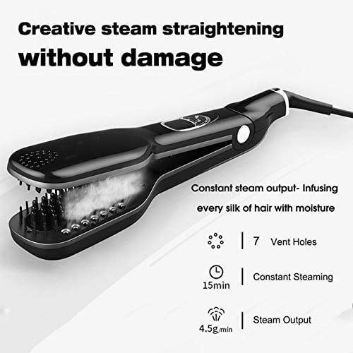 Professional Salon Steam Ceramic Hair Straightener, Best 3D  display picture 2