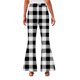 thumbnail image 4 of Pantalones largos con estampado para niñas, forrados de vellón para mayor calidez, pantalones largos casuales, leggings ligeramente acampanados, traje para niñas de 5 a 16 años., 4 of 6