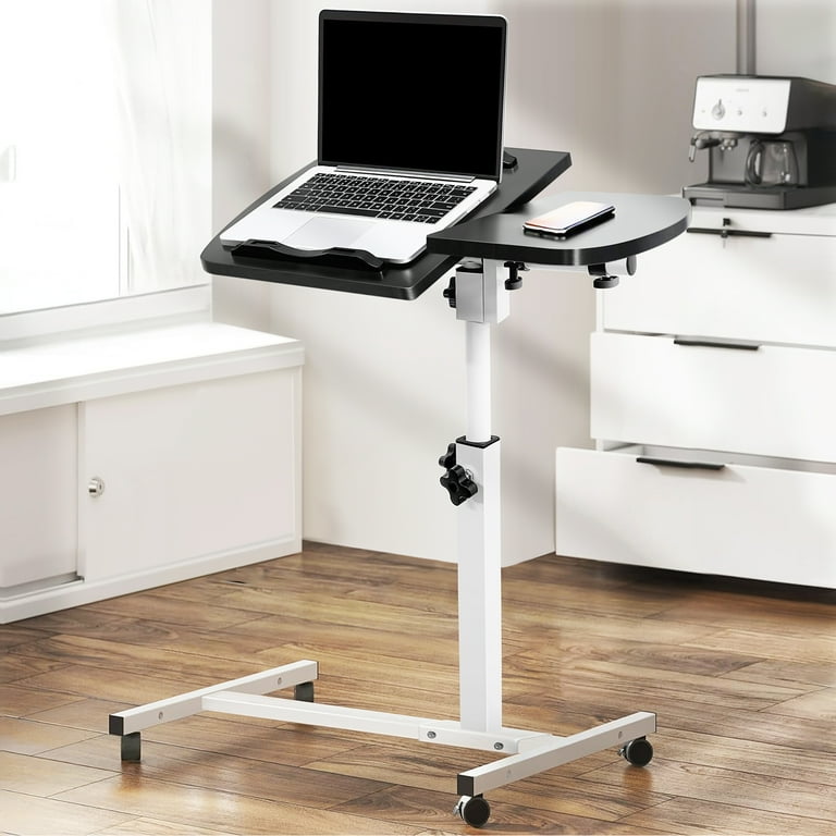 Rolling laptop table rolling laptop desk with wheels rolling laptop stand overbed table overbed desk deals