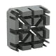 thumbnail image 1 of Soporte Para Extracción De Eslabones De Reloj, Soporte De Pulsera De Reparación De Relojes Con Múltiples Ranuras De Plástico Gris Para Taller De Reparación, 1 of 7
