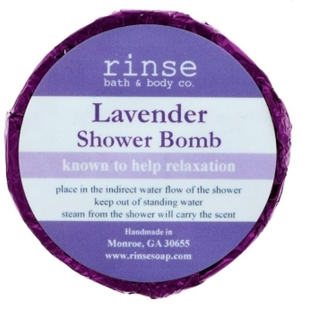 Rinse Bath & Body Shower Bomb Lavender