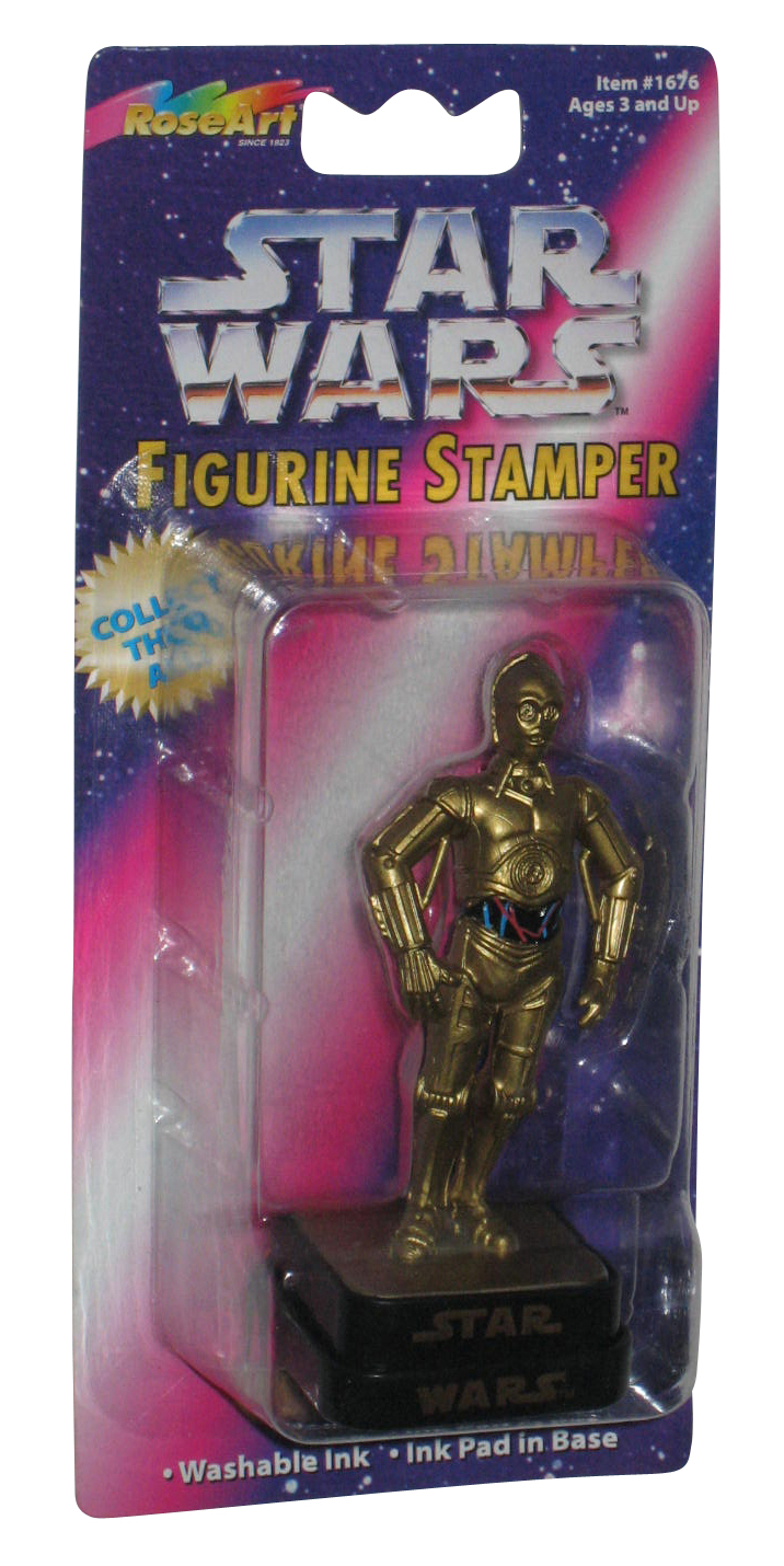 Rose Art Star Wars Stamper C3PO Action Figure for sale online