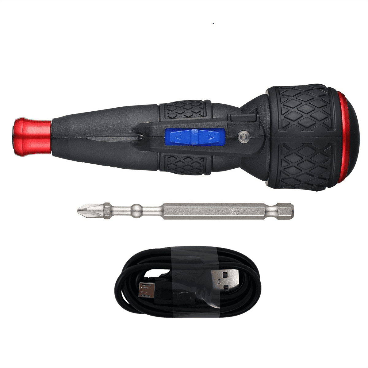 Vessel Tools 2025 Power Holiday Bundle - E-Assist Screwdriver, Bit Set, and One MYSTERY Color Bit Holder
