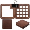 thumbnail image 3 of Portable Sketchbook Palette Mini Travel Paint Palette with Clip Grids Magnetic Colour Palette Box Reusable Watercolor Palette Box Travel Paint Tray Box for Water Color Acrylic Paint, 3 of 11