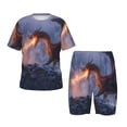 thumbnail image 1 of Balery Winter Fire Dragon Conjunto de Pijama Infantil de Manga Corta con Estampado – Ropa de Dormir de Algodón Suave-3X-Large, 1 of 6