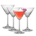 thumbnail image 4 of JoyJolt Olivia Martini Glasses, Set of 4 European Crystal Stemmed Martini Glasses 8.4 oz, 4 of 17