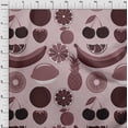 thumbnail image 4 of oneOone Polyester Spandex Light Pink Salmon Fabric Fruits Diy Clothing Quilting Fabric Print Fabric By Yard 56 Inch Wide, 4 of 6