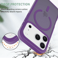 thumbnail image 3 of XNB for IPhone 17 Pro Case [Compatible with Magsafe]Translucent Matte Phone Cover, [Military Grade Drop Protection] Slim Durable Shockproof Protective Bumper, 3 of 5