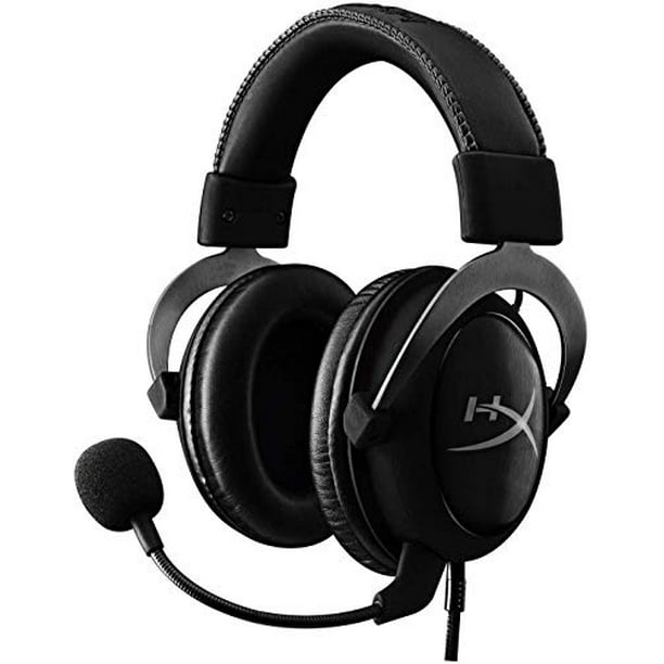 HyperX Cloud II Gaming Headset, 7.1 Sound, Memory Foam Ear Pads, Aluminum Frame, Detachable Microphone, Works with PC, PS4, Xbox One - Gun Metal -
