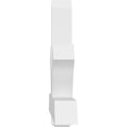 thumbnail image 3 of 84"W x 35"H x 6"D x 6"F, 10/12 Pitch, Redmond Architectural Grade PVC Gable Bracket, 3 of 8
