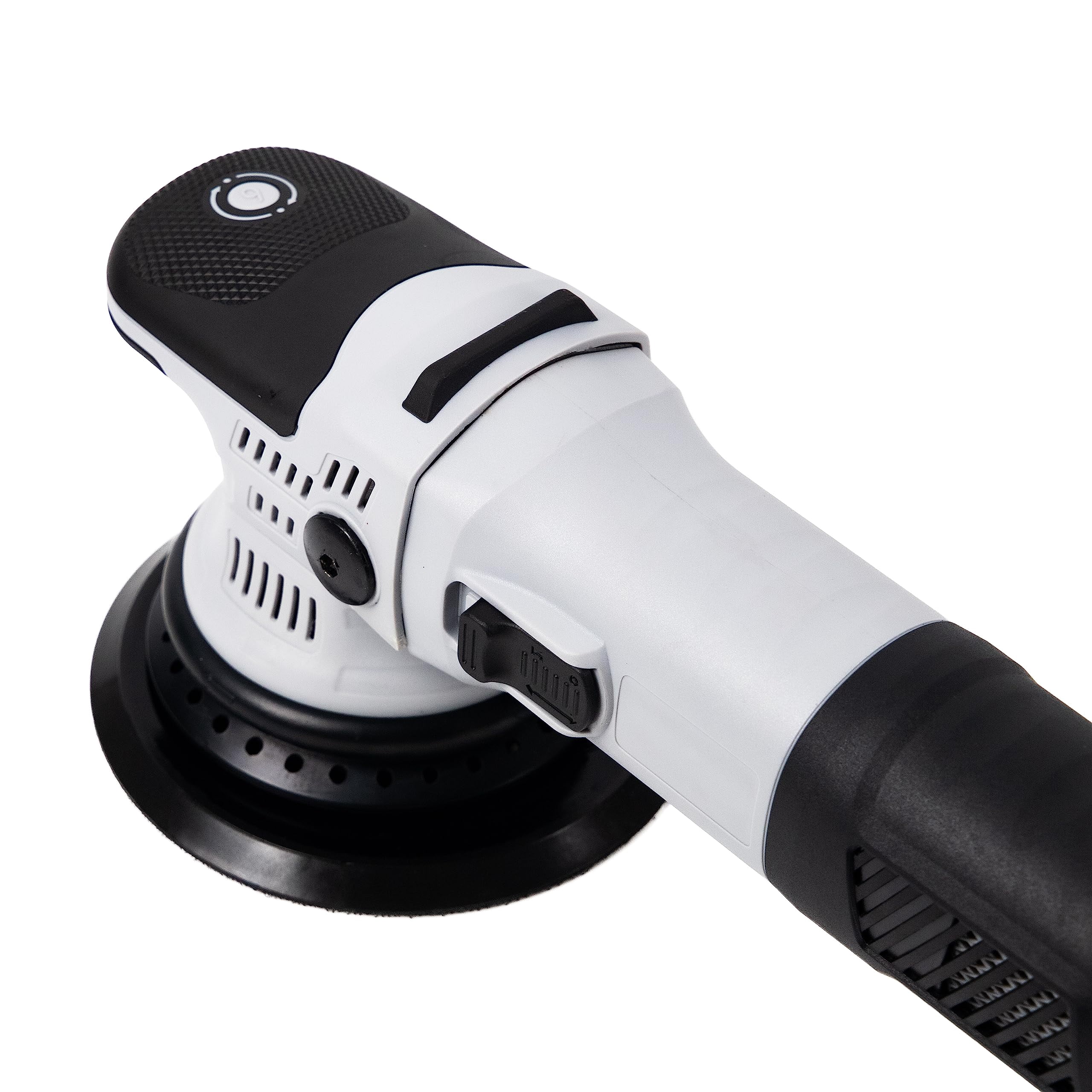 Steel Force PRP675021 6-inch Dual Action/DA Polisher, Buffer Waxer with Lock Switch and 6 Variable Speeds for Car Detailing, Tile Cleaning and Wood Polishing