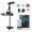Black with Remote Control + Quick Release + Foot Control, variant on HASWING OUTDOOR Electric Trolling Motor 24V 60" 80lbs Cayman GPS Anchor Cruise Control Navigation Shaft Bow Mount Fishing Boat Saltwater Freshwater with Wireless Remote Controller