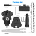 thumbnail image 2 of Labymos 6 Inch Electric Drill Modified To Electric Chainsaw Tool Attachment Electric Chainsaws Accessory Practical, 2 of 8