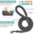 thumbnail image 4 of BAAPET Breathable Dog Harness for Small Puppy, Medium Dogs Step-in and Air Mesh with 6 Feet Reflective Rope Dog Leash (XL - 6 FT x Chest (24~28''), Black), 4 of 6