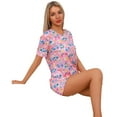 thumbnail image 4 of Summer women's short-sleeved short-pants fashionable home wear set, 4 of 5