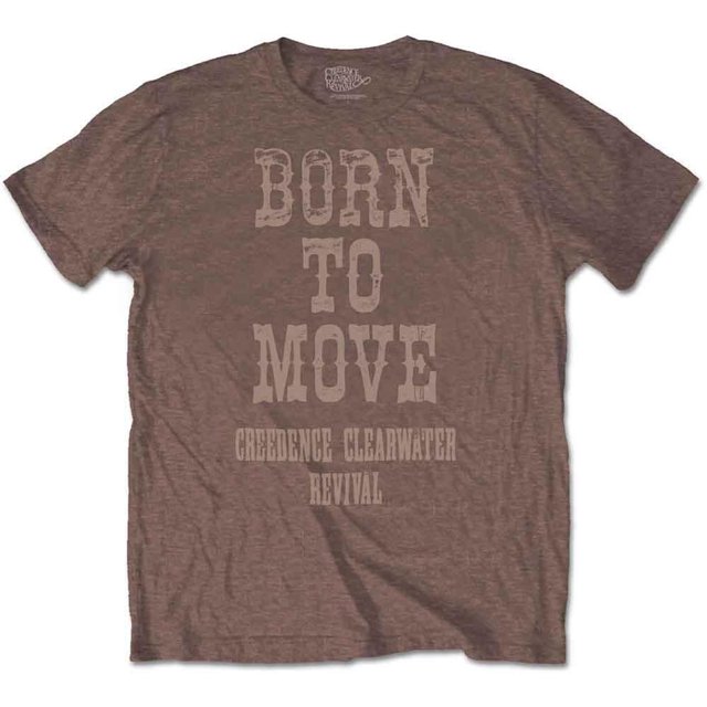 Creedence Clearwater Revival Adult Born To Move T-Shirt