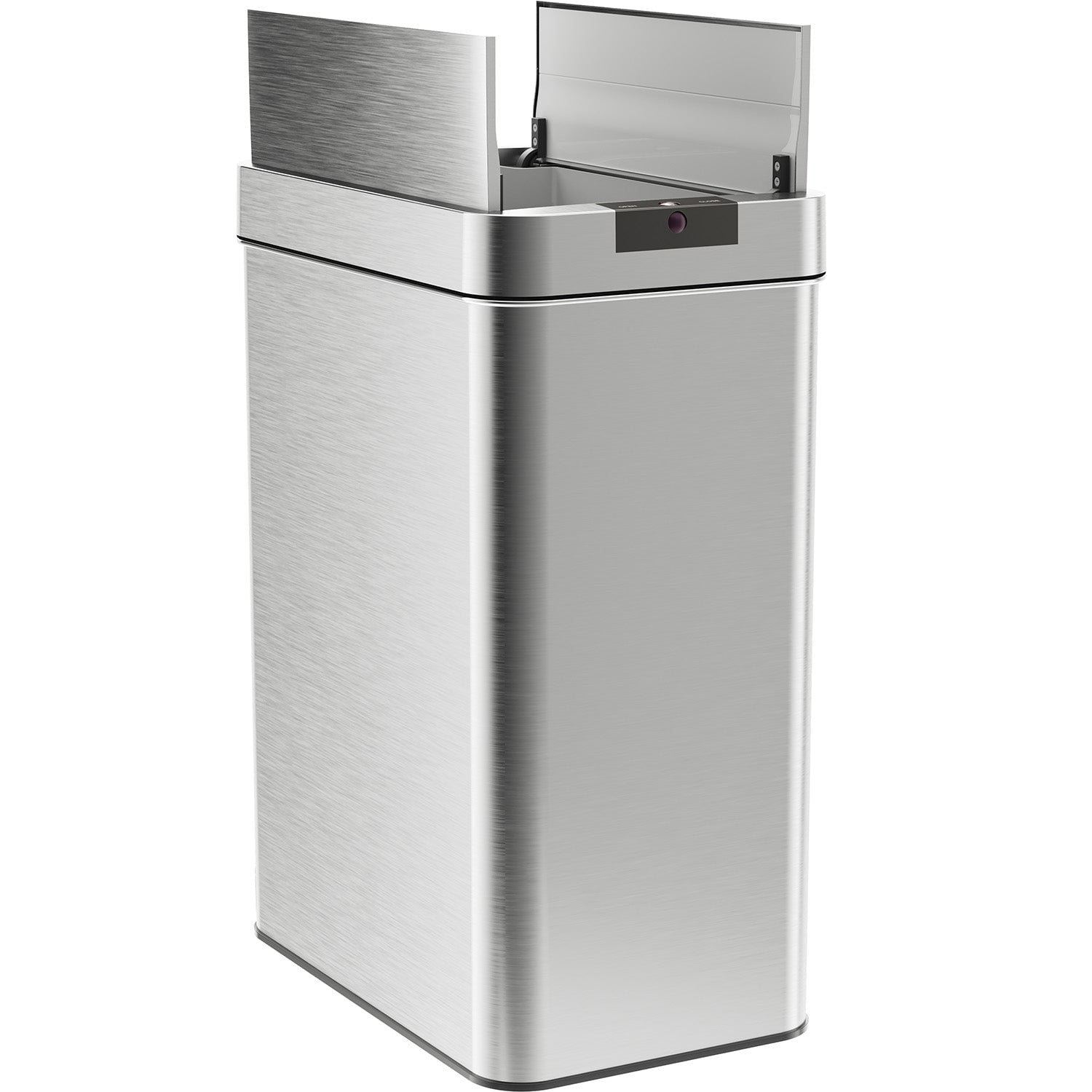 hOmeLabs 13 Gallon Automatic Trash Can for Kitchen - Stainless