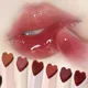 thumbnail image 2 of Love Shape Jelly Lipstick Waterproof Non-stick Cup Mirror Solid Lip Gloss Clear Lasting Moisturizing Lip Stick Makeup Cosmetic, 2 of 5