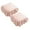2Pack Pink, variant on 2Pack French Seat Cushion Fabric Not Soft Chair Pad Ruffled Chair Cushions With Ties And Filled For Kitchen And Officewooden Dinner Chair Cushion Pink