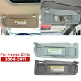 thumbnail image 5 of Car Sun Visor Shade For Honda Civic 2006 - 2009 2010 2011 Sunvisors Driver Side Passenger Side Left Right Side 83230-SNA-A01ZB, 5 of 7