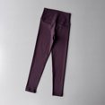 thumbnail image 2 of Otoño Invierno terciopelo cálido cintura alta levantamiento de cadera pantalones deportivos alta elasticidad secado rápido Fitness pantalón Leggings ropa externa, 2 of 6