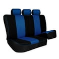 thumbnail image 3 of Edgy Piping Padded Car Seat Covers Fit For Car Truck SUV Van - Rear Bench, 3 of 3