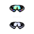 thumbnail image 1 of 2x Adults Winter Snow Sports Ski Goggles Windproof Snowboard Skate Glasses Sunglasses Cola Gafas de esquí y snowboard, 1 of 5