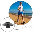 thumbnail image 3 of Luxshiny 10pcs Cane Tips for Stability Walking Stick Pad Black Protect Hiking Poles, 3 of 8