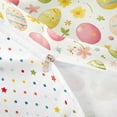 thumbnail image 4 of Erosebridal Teens Cartoon Easter Eggs Queen Duvet Cover Set,Kawaii Colorful Flowers Bedding For Kids,3 Pieces,No Comforter,Breathable Home Decor, 4 of 5