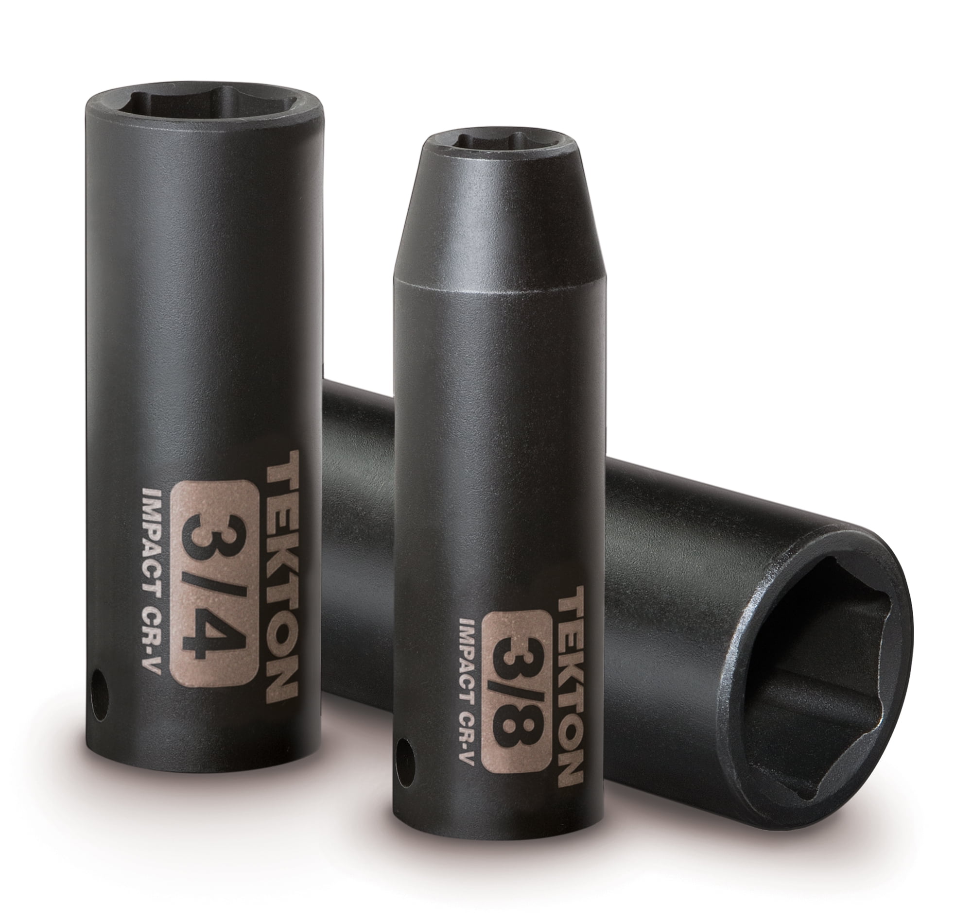 TEKTON 4880 1/2" Drive Deep Impact Socket Set 3/8"11/4" SAE CrV 14