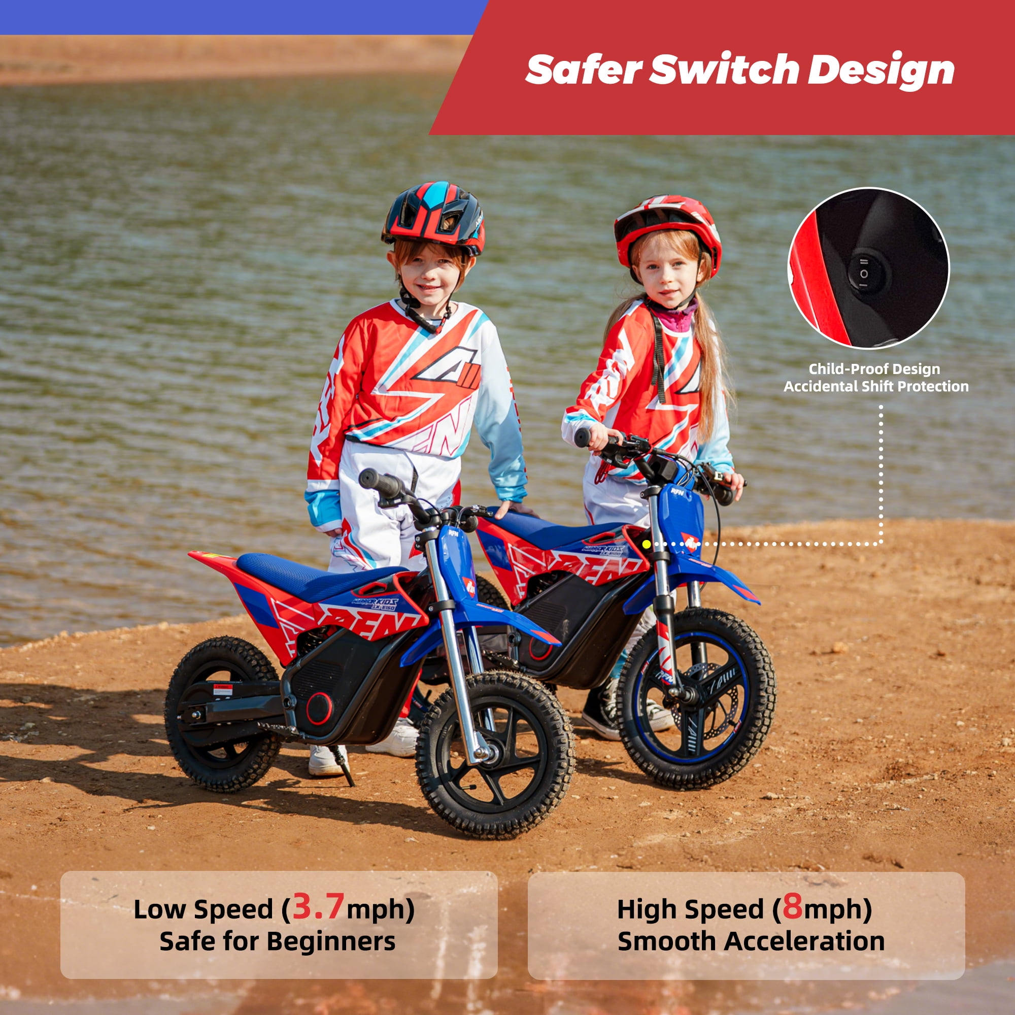 RFN Warrior Kids SX-E150 24V 200W Kids Electric Dirt Bike – 2