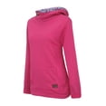 thumbnail image 3 of kayannuo Fall Clothes For Women Casual Womens Sweatshirt Pure Color Pocket Button Pullover Sweatshirt Blouse Pink, 3 of 8