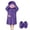 Dark Purple A6, variant on Unisex Adult Silly Monster Onesie Pajamas - Plush Fleece Big Mouth Monster Cosplay Jumpsuit for Halloween, Christmas & Pajama Parties (原标题未提及梳子,保持原样), Saffron, XL