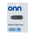 thumbnail image 5 of onn 32GB USB 2.0 Flash Drive, Convenient, Retractable Design, Ample Storage, 5 of 5