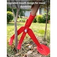thumbnail image 4 of Tree Root Puller Tool, Leverage Post Puller, Heavy Duty Steel Sapling Remover for Fence Posts, Weeds, Shrubs and Garden Use, 4 of 8
