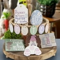 thumbnail image 4 of Easter Basket Stuffers Large Tray Set Of 12 Decorative Easter Home Furnishings (Flat) Decorative Tray Tier Set Table Decor, 4 of 6