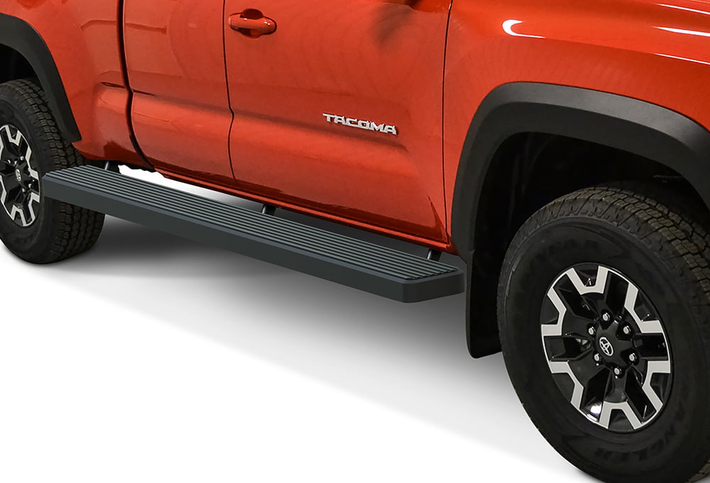2 Pieces Running Boards TAC Side Steps Fit 2005-2021 Toyota Tacoma Double Cab Pickup Truck 3 Stainless Steel Side Bars Nerf Bars Running Boards Rock Panel Off Road Exterior Accessories