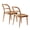 Brown, variant on Modern Back Chair Dining Chairs for Kitchen Restaurant Cafe,Set Of 2 Leisure Living Room Corner Chairs Metal Frame,Study Room Office Chair No Arm